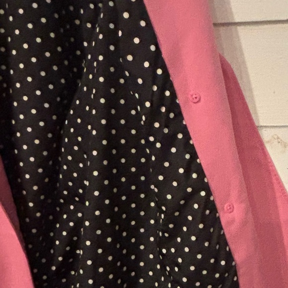 Ralph Lauren Pink Trench Coat Classic Tailored Design size 1X - Picture 16 of 16